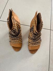 Stivaletto donna color beige