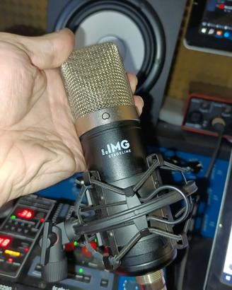 IMG STAGELINE ECMS-70 Microfono recording musica 