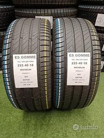 2 gomme 225 40 18 MICHELIN RIF1316