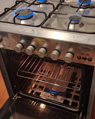macchina del gas cucina a gas glem acciao inox