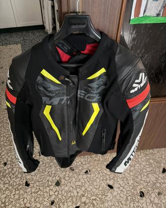 Giacca moto +guanti + scarpe