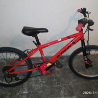 Bicicletta bambino telaio 20 pollici Decathlon