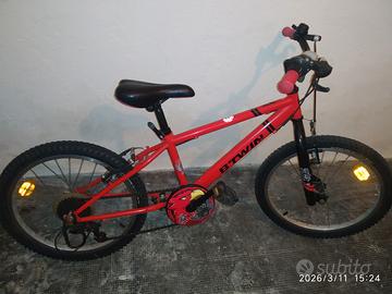 Bicicletta bambino telaio 20 pollici Decathlon