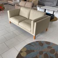 Divano in pelle fine produzione