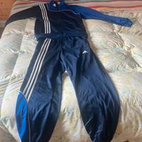 Tuta adidas blu