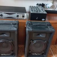 mixer amplificatore casse