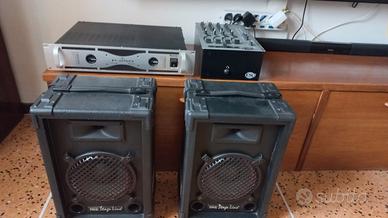 mixer amplificatore casse
