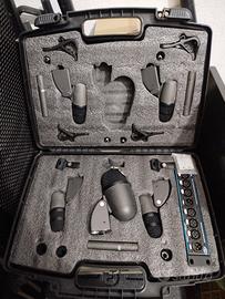 Kit 8 microfoni batteria xxl