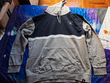 Felpa Newport Bay blue griglio bianco mis. XXL Us.