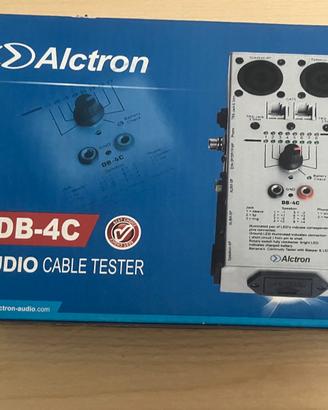 Tester per cavi audio e Ethernet RJ45 - Alctron DB