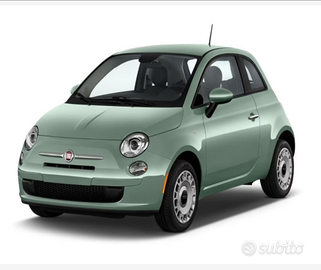 Fiat 500 verde