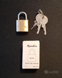 Lucchetto Manutan 20 mm con 3 chiavi