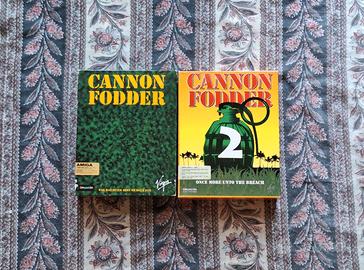 Giochi Amiga Cannon fodder 1 e 2
