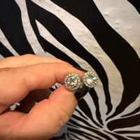 Orecchini Swarovski Angelic Argento