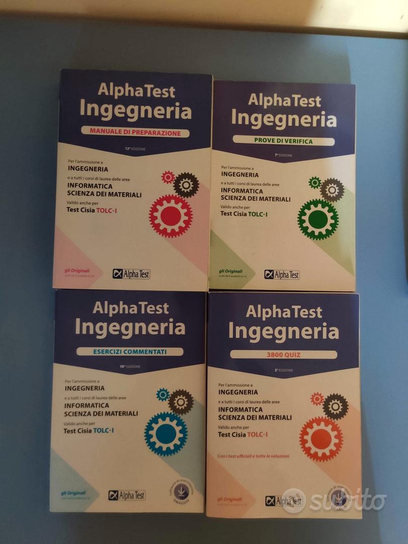 Alpha Test Ingegneria Manuale Di Preparazione Test Cisia TOLC-I (12^  Edizione)