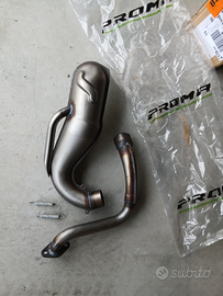 Marmitta Proma per vespa 50/125 et3