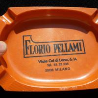vecchio Posacenere pubblicitario in plastica