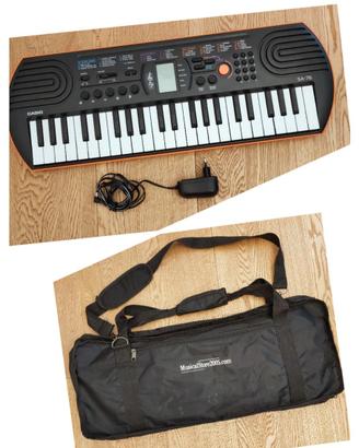 Mini tastiera Casio Sa-76 + BORSA +Alimentatore
