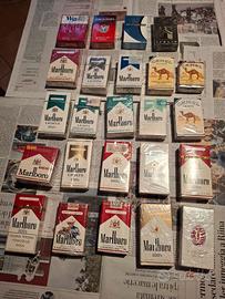 pacchetti sigarettre vintage