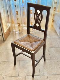 Sedie in legno