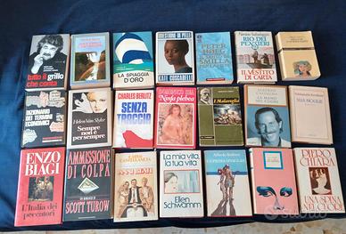 LOTTO 21 LIBRI NARRATIVA  ottimi per mercatini 