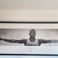 Poster "Jordan Wings" con cornice su misura