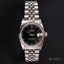 Rolex Datejust 31 78274 quadrante nero