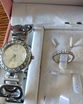 Orologio donna vintage con anello