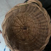Cesta grande di vimini