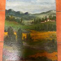 Quadro in tela colline Santo Pizzamiglio