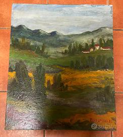 Quadro in tela colline Santo Pizzamiglio