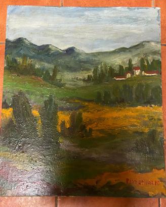 Quadro in tela colline Santo Pizzamiglio