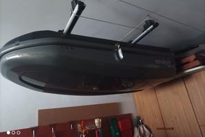 Baule auto con barre