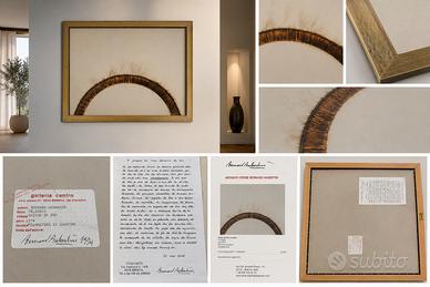 Bernard Aubertin pezzo unico 1974 archivio 65x50