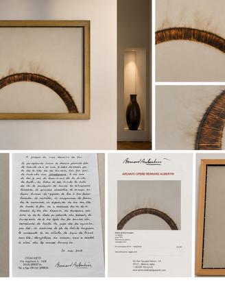 Bernard Aubertin pezzo unico 1974 archivio 65x50