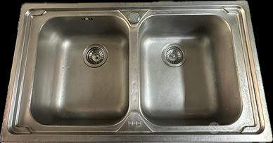 lavello Franke doppia vasca completo