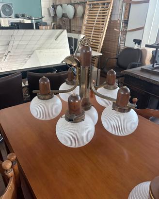 Lampadario a sospensione vintage