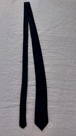 Cravatta in lana e seta Zara blu