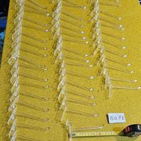 50 GANCI IN PLEXIGLASS PER PARETI DOGATE 10 CM