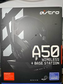 Cuffie wireless Astro A50 + adattatore hdmi