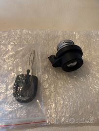 Blocchetto accensione con chiave