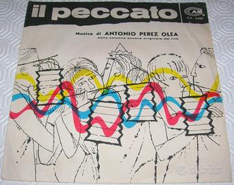 Il Peccato - A.P. Olea - Vinile 7" (solo Cover)