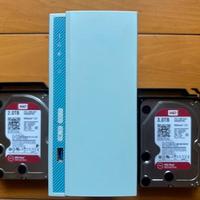 NAS QNAP TS 230 +HD WD Red da 3 Tb e 2 Tb