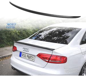 SPOILER AUDI A4 B8 07-11 LOOK S4 NERO LUCIDO
