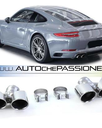 Terminali di scarico Porsche 911 991.2 15-19 3.0