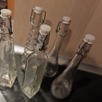 Bottiglie in vetro