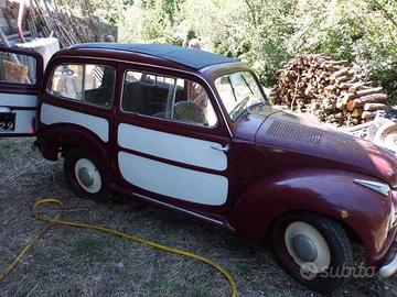 FIAT 500C BELVEDERE METALLICA Anno 1954