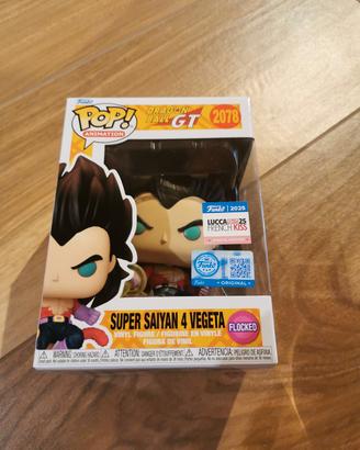Funko Pop Vegeta Ssj4 Lucca Comics