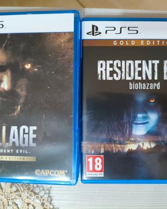 Resident Evil Village PS5 GOLD EDITION  ITA