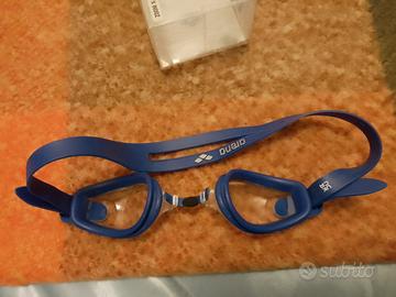 occhialini nuoto e cuffia per adulti 